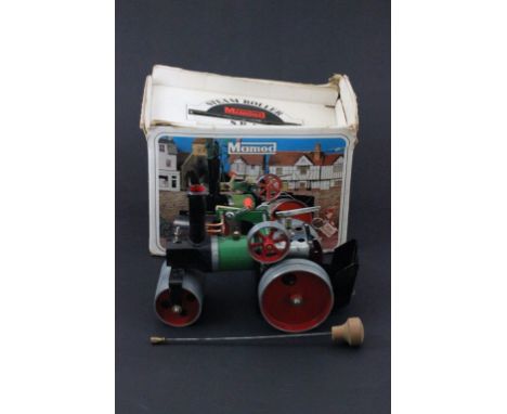 Boxed Mamod SR1a Steam Roller in good condition, box a little tatty