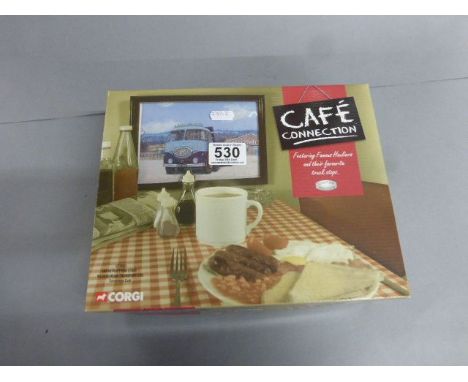 Boxed Corgi Cafe Connection diecast model Ltd Edition 1:50 scale CC10501 ERF KV Platform Lorry - Richard Read (transport) Ltd