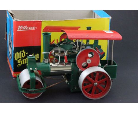 Boxed Wilesco D36 Old Smokey steam roller
