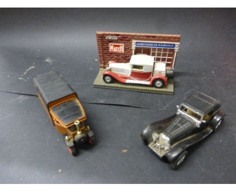 Group of diecast vehicles to include Matchbox plus an N gauge Shredded Wheat engine