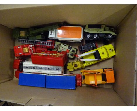 A selection of 12 assorted Matchbox die cast vehicles including K-2002 Flight Hunter, The Londoner K-15 etc