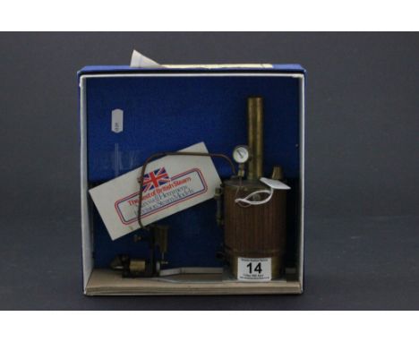 Boxed Maxwell Hemmens Precision Steam Models live steam Marine Engine & Boiler 