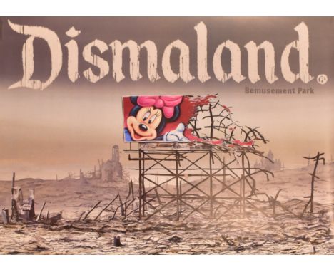 Jeff Gillette (American, b1959)
Dismayland exhibition / show poster (2015)
Offset Lithograph on paper
Measures approx. 60cm x