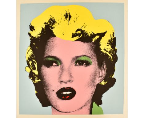 West Country Prince
Banksy "Kate Moss" - on original blue background
Screen print on paper (Banksy replica)
Limited edition n