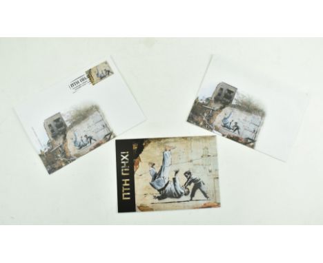 Banksy (British, b 1973)
Ukraine "FU*K YOUR PUTIN WAR" First Day postcard "FCK PTN (ПТН ПНХ!)", 1 First day cover with extra 