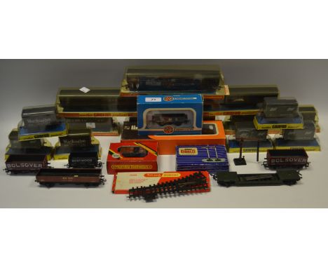 Railway  - Lima;  Grafer carriages and rolling stock;  Hornby signals;  etc 
