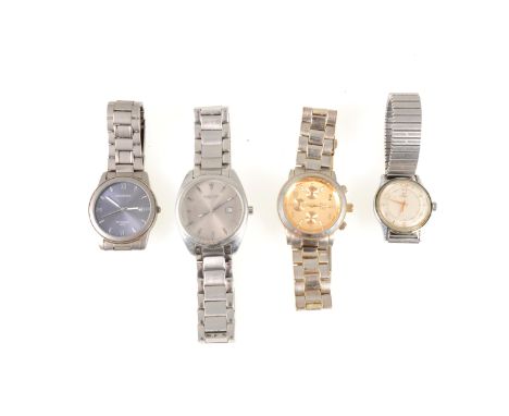 Sixteen wrist watches, all gentlemen's to include Sekonda, Gigon, Timex, Roidor, Everite, Kenneth Cole,Seiko, Avia, Rotary, S