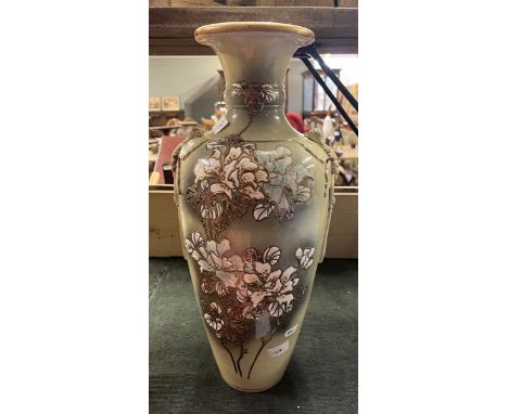 Tall ceramic vase - Approx height: 48cm 