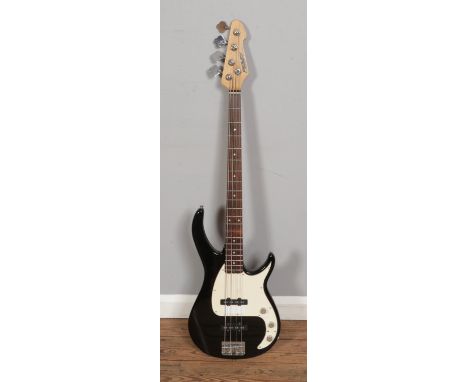 A Peavey Milestone III Bass Guitar.