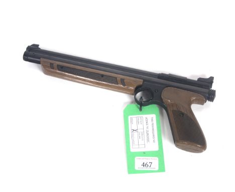 A Crosman "American Classic" Model 1377 .177 Cal air pistol AF.As a post 1939 air weapon the restrictions of the crime Reduct