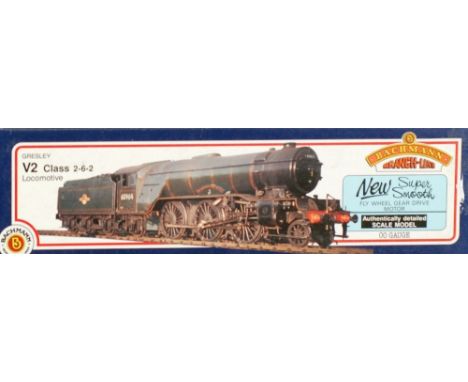 BACHMANN 'BRANCH LINE' MINTED AND BOXED LOCOMOTIVES viz cGresley V2 class 2-6-2 locomotive and tender No 60964 in green and b