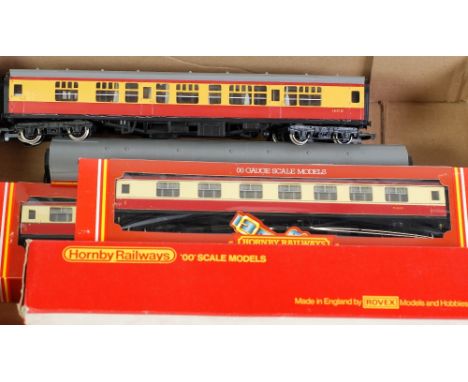 HORNBY RAILWAYS MINT AND BOXED '00' GAUGE IVATT CLASS 2 LOCOMOTIVE AND TENDER No 6416 in LMS black livery, box torn, TWO MINT