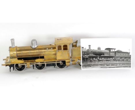 UNPAINTED KIT BUILT '0' GAUGE 0-6-0 LNER 'ex-NE' TWO RAIL ELECTRIC WORSDELL J25 CLASS LOCOMOTIVE WITH SIX WHEEL TENDER - meta