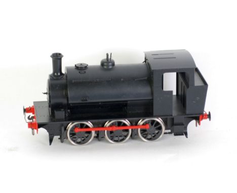 TWO PARTIALLY MADE '0' GAUGE KITS comprising a 0-4-2 two rail electric tank locomotive by Gladiator Models and a Sevenscal Pu