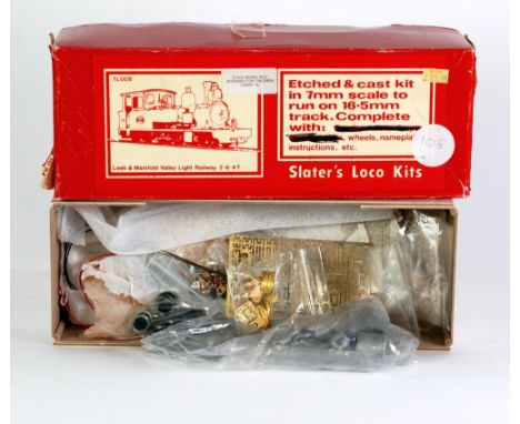 TWO UNMADE '0' GAUGE KITS comprising a Slaters loco kit, Leek & Manifold Valley Light Railway 2-6-4 tank locomotive and an Er
