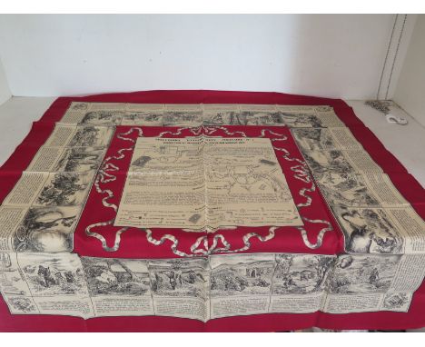 Moucoirs D'Instruction Militaire No 1 Demontage et Remontage du Revolver modele 1873 pocket scarf