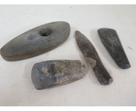 Four Neolithic tools