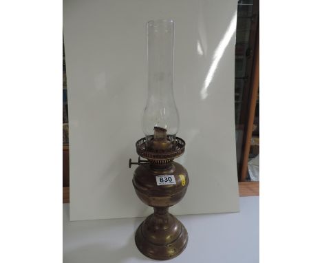 Oil Lamp with Chimney 