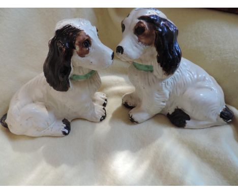 Pair of Ceramic Dogs 