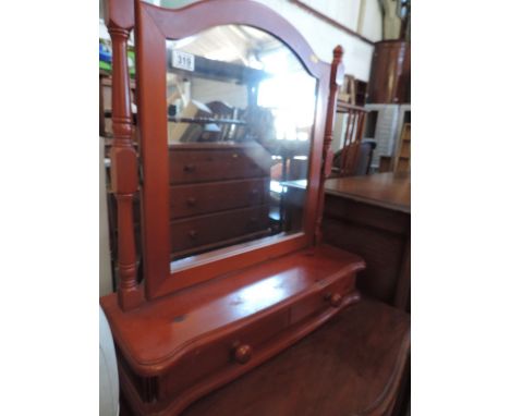 Dressing Table Mirror with Trinket Drawers 