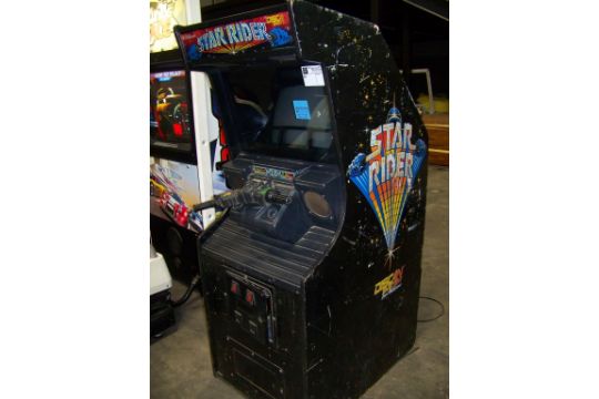 Star Rider Classic Arcade Discan System Williams Item Is In Used Condition Evidence Of Wear And