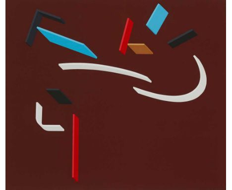 § TOBY PATERSON (SCOTTISH 1974-) ST IVES AXONOMETRIC BROWN - 2006 Screenprint, 9/50, signed, dated and editioned in pencil, p