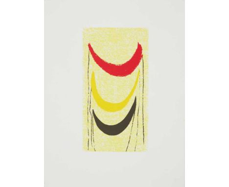 § SIR TERRY FROST R.A. (BRITISH 1915-2003) UNTITLED (CELEBRATION) - 1989 Screenprint, stamped 'K.G.', printed by Kip Gresham 