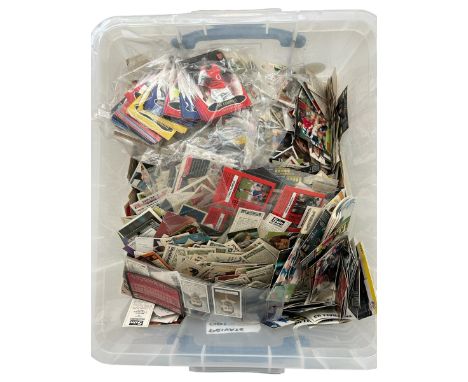 OVER 5KG OF MISCELLANEOUS MIXED FOOTBALL TRADING CARDS, THOUSANDS OF ITEMS, TOPPS/ SHOOT/ THE SUN/ SOCCER STAR/ CHIX/ BARRATT