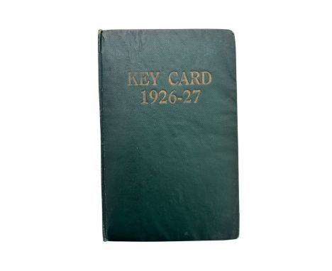 1926/27 MIDDLESBOROUGH CLUB BOUND VOLUME, X22 FIRST TEAM, X19 2ND TEAM FOOTBALL PROGRAMMES. INCLUDES PRESTON/ HULL/ BRADFORD/