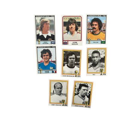 WORLD CUP ARGENTINA 1978 PANINI FULL SET, 1-400 INCLUDED, INCREDIBLY RARE FULL SET OF UNUSED STICKERS, INCLUDES PELE/ PUSKAS/