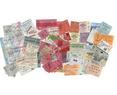 X100 PLUS MISCELLANEOUS VINTAGE SPORTS TICKET STUBS, HOCKEY/ ICE HOCKEY X35, X70 ATHLETICS, X23 MISCELLANOUS ( SPEEDWAY/ THEA