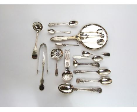 A miscellaneous collection of silver, various makers, Birmingham, London, Sheffield & Glasgow, 1830 - 1964, comprising: a pic