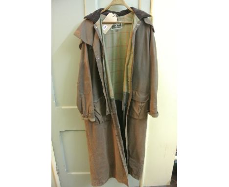 Toggy full length waterproof coat, further coats including a Barbour breathable half length coat, a Barbour Border oil skin c