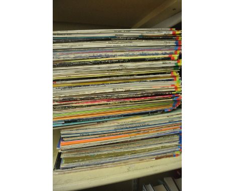 A large quantity of approximately 300 vinyl LPs including opera, comedy, light listening, musical, etc