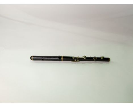 A vintage ebonised piccolo 