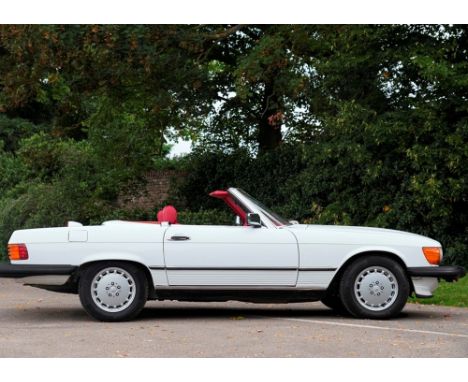 1986 Mercedes-Benz 560 SL Transmission: automaticMileage:90400The 560 SL convertible was the latest in Mercedes-Benz's long a