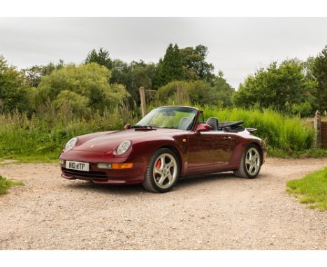 1996 Porsche 993 Carrera 3.6 Cabriolet Tiptronic Transmission: automaticMileage:59409The Porsche 993 was introduced in 1993 a