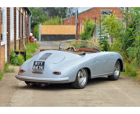 1972 Porsche 356 Speedster Replica Transmission: manualMileage:588There are a number of companies who supply the kit, or a co