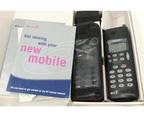 Boxed Nokia BT mobile phone. P&amp;P Group 1 (£14+VAT for the first lot and £1+VAT for subsequent lots) 