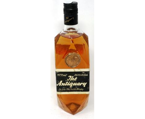 The Antiquary De Luxe Old Scotch whisky, 788ml, 70% proof. P&amp;P Group 2 (£18+VAT for the first lot and £3+VAT for subseque