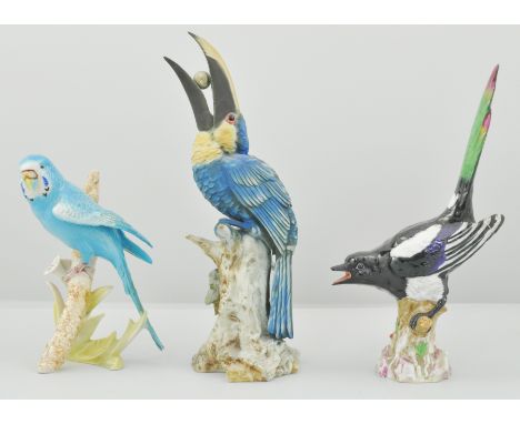 Collection of  Goebel bird figures, and other bird figures, various (13).