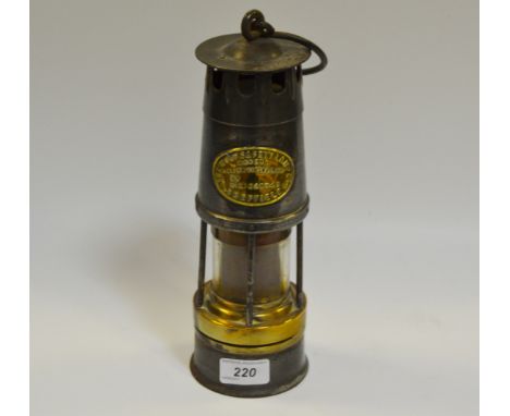 The Wolf Safety Sheffield Miners Lamp 