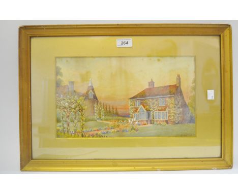 Boxes and Objects - jewellery boxes;  razor;  early 20th century watercolour;  Peter Oosterbos, by and after, abstract print;