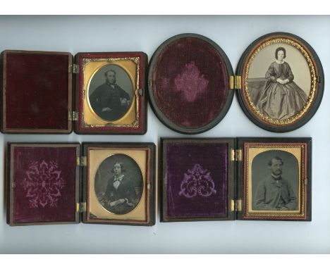 Geometric Union Cases, 3-260, Rare, F-G, Littlefield Parsons &amp; Co, Oval/Scroll, circa 1860, 76mm x 65mm, Daguerreotype, n