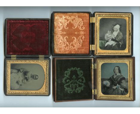 Floral Union Cases,   2-42R, Rare, G, small chip to catch, Holmes, Booth and Hayden, Vase with Mixed Flowers, after 1857, 93m