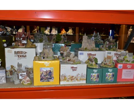 SIXTEEN LILLIPUT LANE SCULPTURES FROM THE NORTH COLLECTION, (thirteen with boxes and with deeds except where mentioned), 'Hig