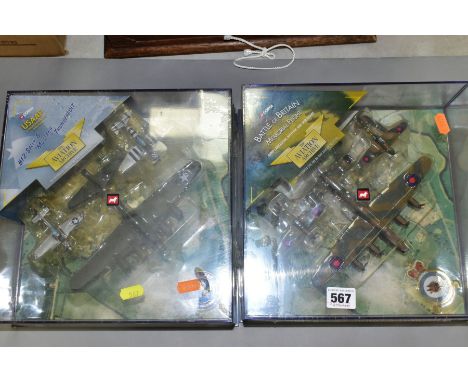 TWO BOXED CORGI CLASSICS AVIATION ARCHIVE SETS, Battle of Britain Memorial Flight, No 49501 and USAAF Commemorative Edition, 