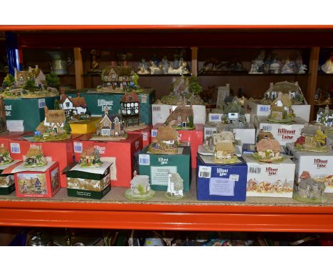 THIRTY LILLIPUT LANE SCULPTURES FROM THE SOUTH WEST AND BRITISH COLLECTION, (boxed and with deeds except where mentioned), co