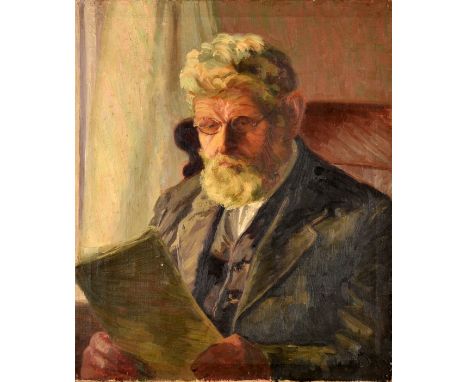 Portrait of and Elderly Gentleman Oil on canvas 61 x 51cm