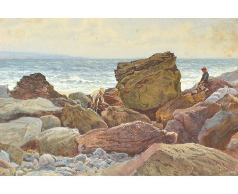 JAMES SMITH MORLAND
Treasure Hunting
Watercolour
Signed
26 x 38cm


